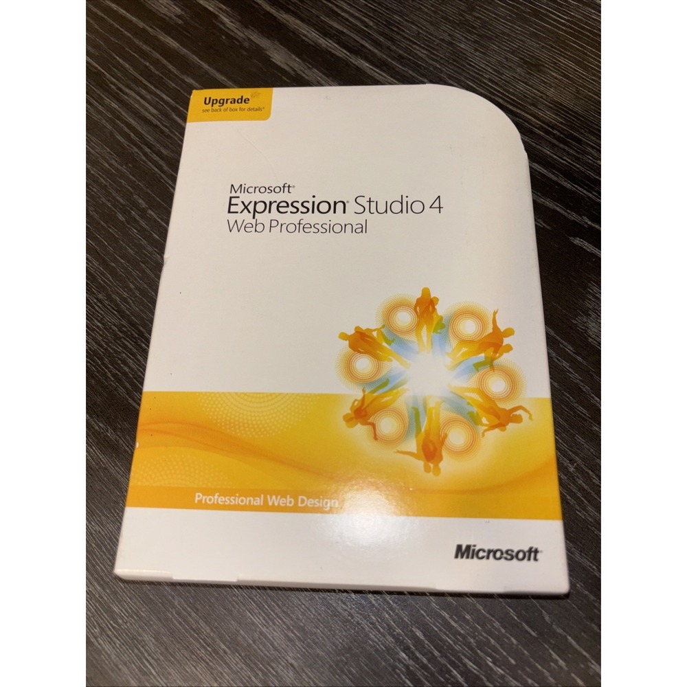 MS MICROSOFT EXPRESSION STUDIO 4 ULTIMATE Full English Retail DVD Version w/Key